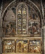 GIOTTO di Bondone Frescoes in the second bay of the nave Germany oil painting artist